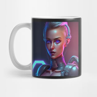 Cyberpunk Cybernetic Hacker Mug